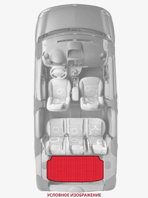 ЭВА коврики «Queen Lux» багажник для Infiniti I30